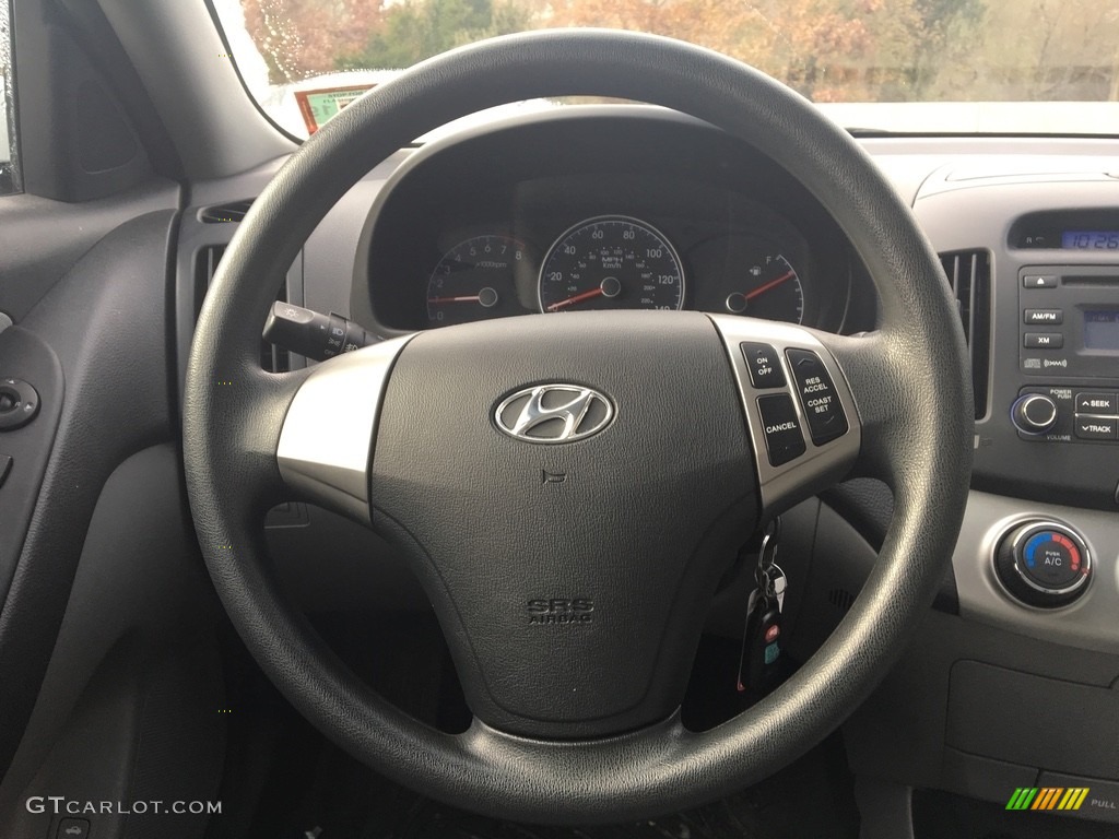 2010 Elantra GLS - Quicksilver / Gray photo #16