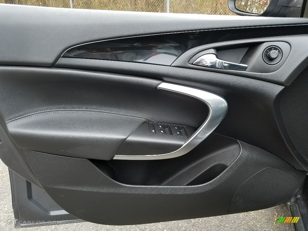 2011 Regal CXL - Granite Gray Metallic / Ebony photo #22
