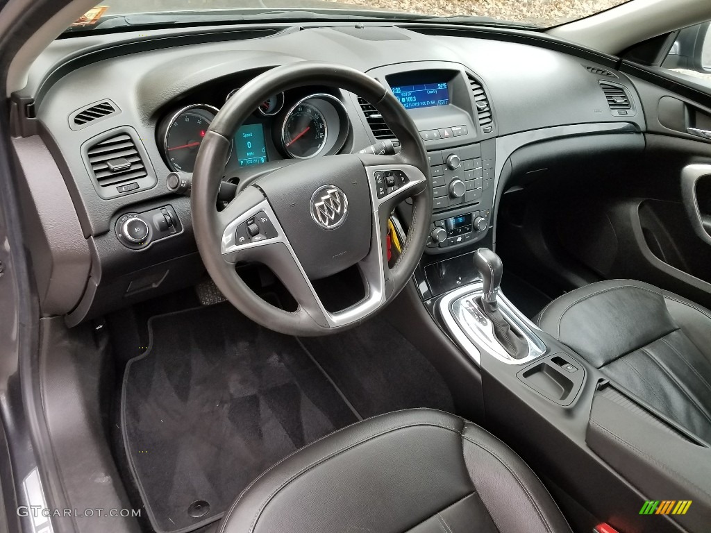 2011 Regal CXL - Granite Gray Metallic / Ebony photo #23