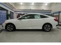 2018 Taffeta White Honda Civic LX Sedan  photo #3