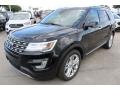 2017 Shadow Black Ford Explorer Limited  photo #3