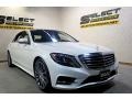 2016 designo Diamond White Metallic Mercedes-Benz S 550 4Matic Sedan  photo #3