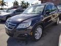 Deep Black Metallic 2010 Volkswagen Tiguan Wolfsburg Edition