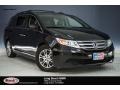 2013 Crystal Black Pearl Honda Odyssey EX-L  photo #1