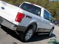 White Platinum - F150 Lariat SuperCrew 4x4 Photo No. 35