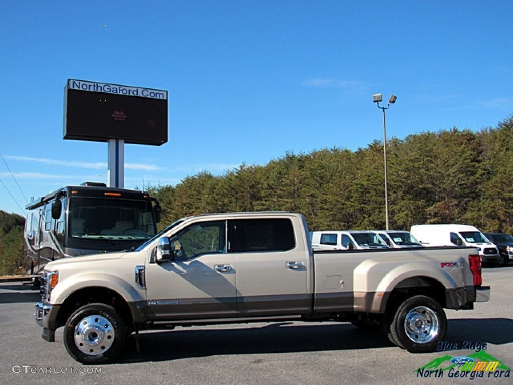 2017 F450 Super Duty King Ranch Crew Cab 4x4 - White Gold / King Ranch Java photo #2