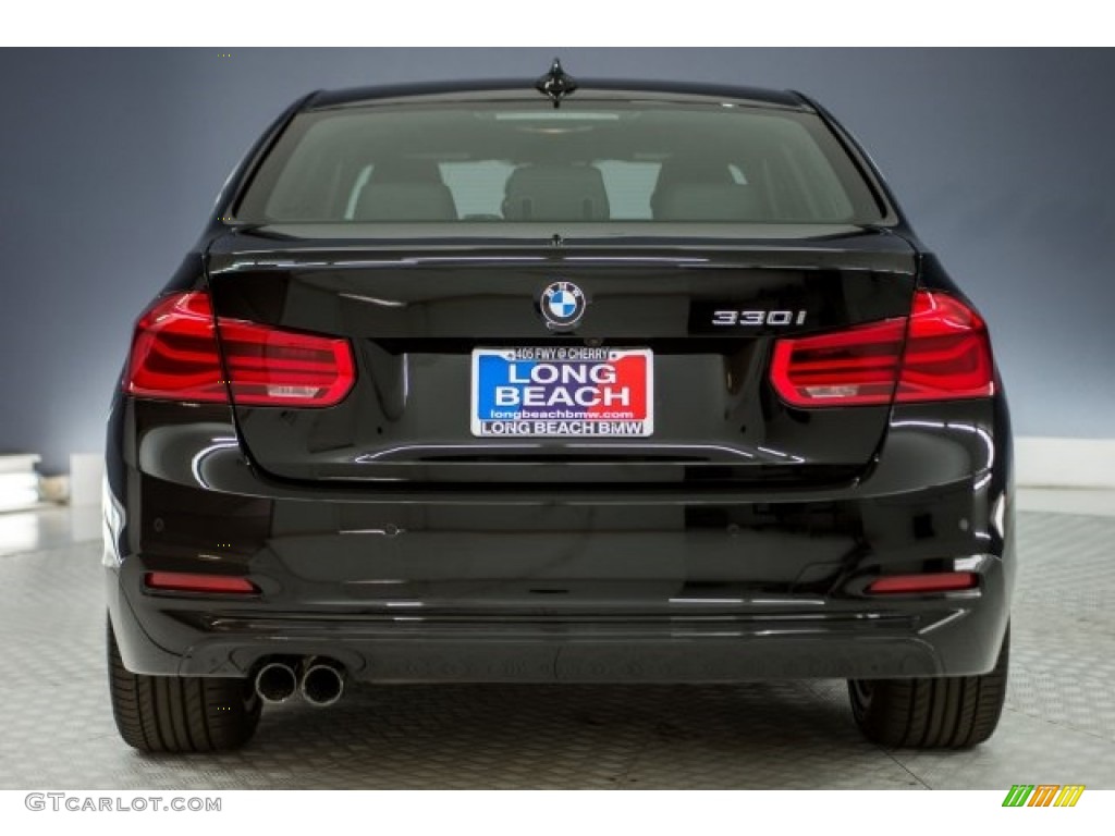 2018 3 Series 330i Sedan - Jet Black / Black photo #3