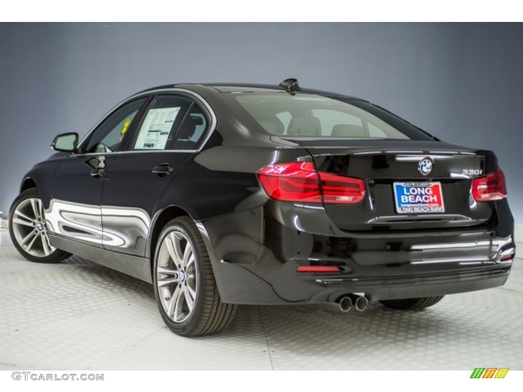 2018 3 Series 330i Sedan - Jet Black / Black photo #4