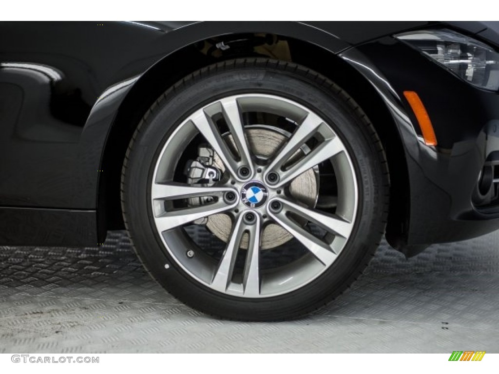 2018 3 Series 330i Sedan - Jet Black / Black photo #9