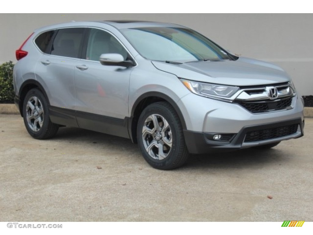 2017 CR-V EX-L - Lunar Silver Metallic / Gray photo #2