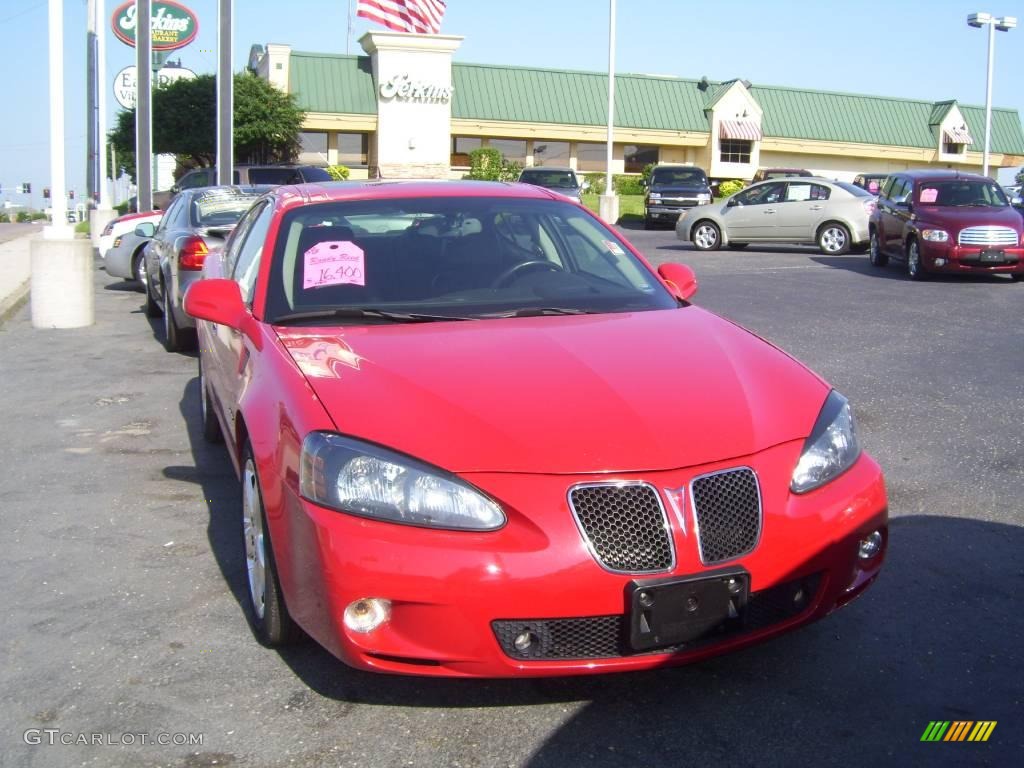 2008 Grand Prix GXP Sedan - Crimson Red / Ebony photo #6