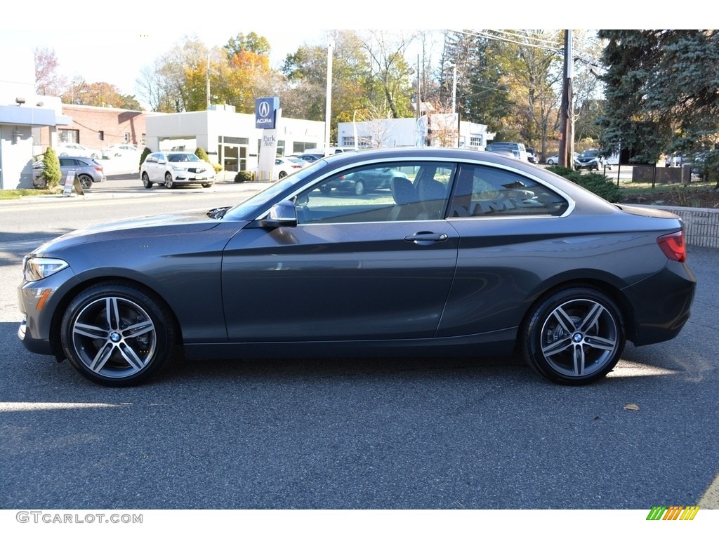 2017 2 Series 230i xDrive Coupe - Mineral Grey Metallic / Black photo #5