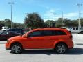 2018 Blood Orange Dodge Journey Crossroad  photo #2