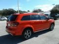 2018 Blood Orange Dodge Journey Crossroad  photo #5