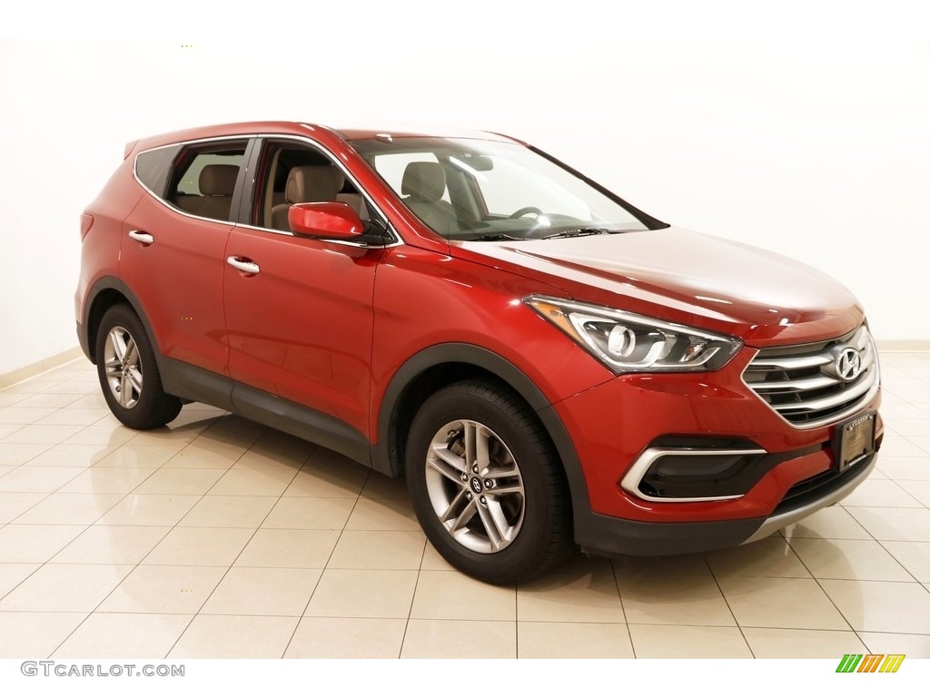 Serrano Red Hyundai Santa Fe Sport