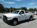 Bright White 2018 Ram 2500 Tradesman Regular Cab