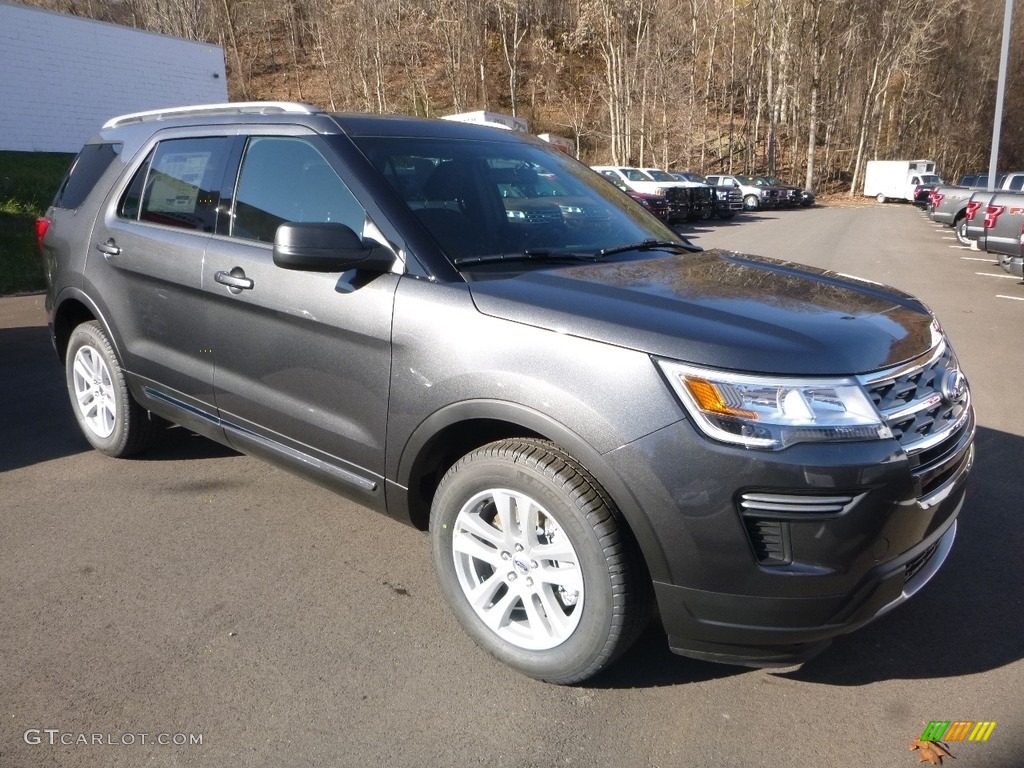 2018 Explorer XLT 4WD - Magnetic Metallic / Ebony Black photo #3