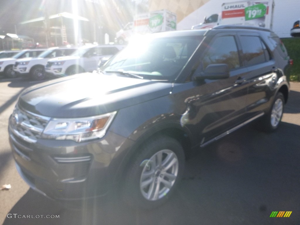 2018 Explorer XLT 4WD - Magnetic Metallic / Ebony Black photo #5