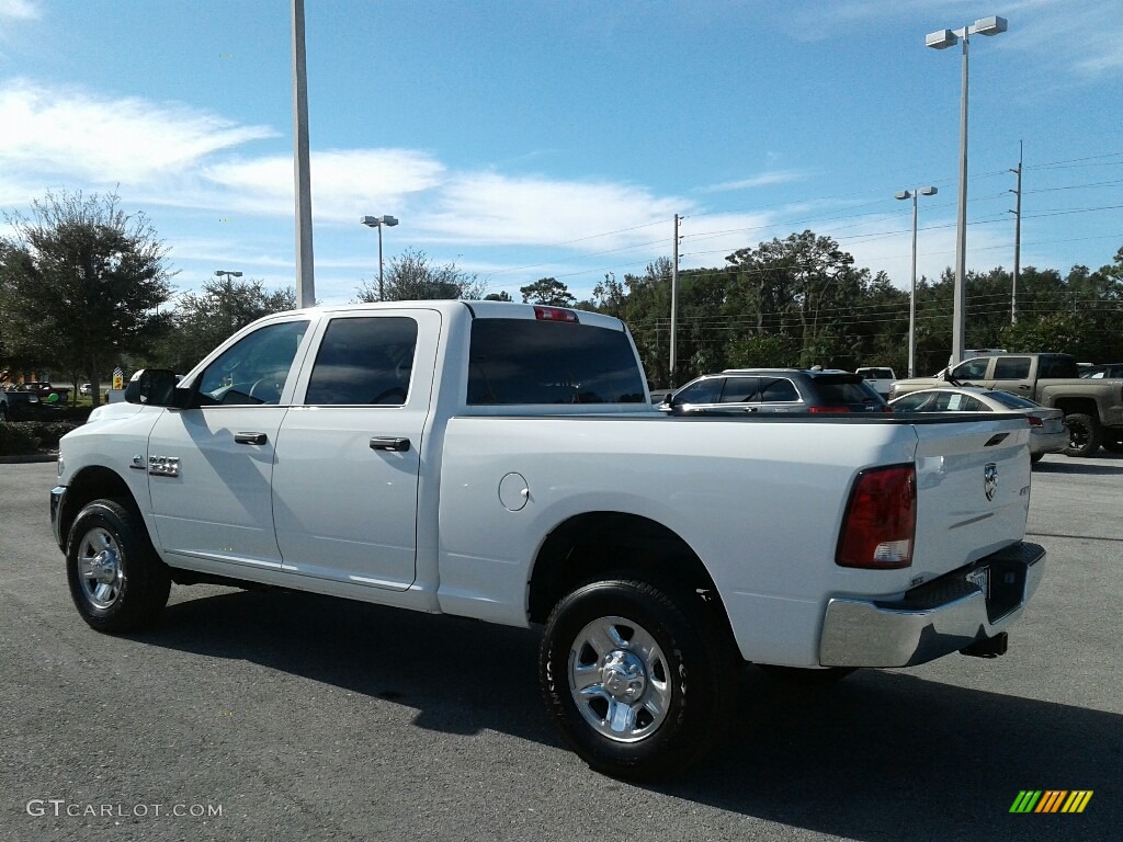 2018 3500 Tradesman Crew Cab 4x4 - Bright White / Black/Diesel Gray photo #3