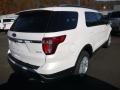 2018 White Platinum Ford Explorer XLT 4WD  photo #2