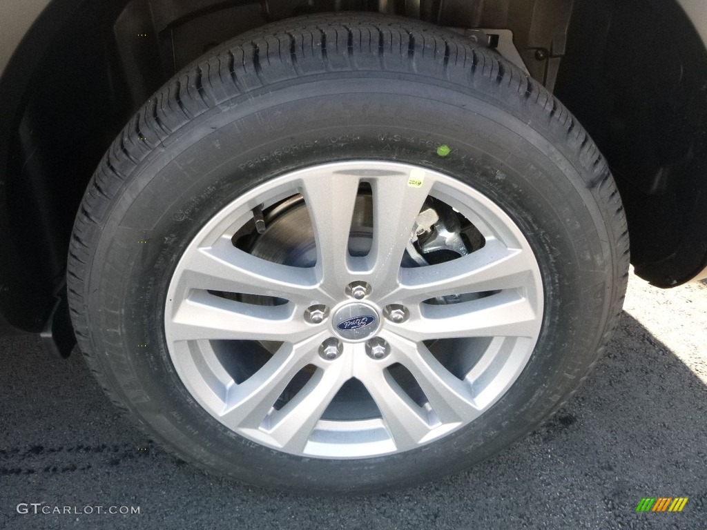 2018 Explorer XLT 4WD - White Platinum / Ebony Black photo #7