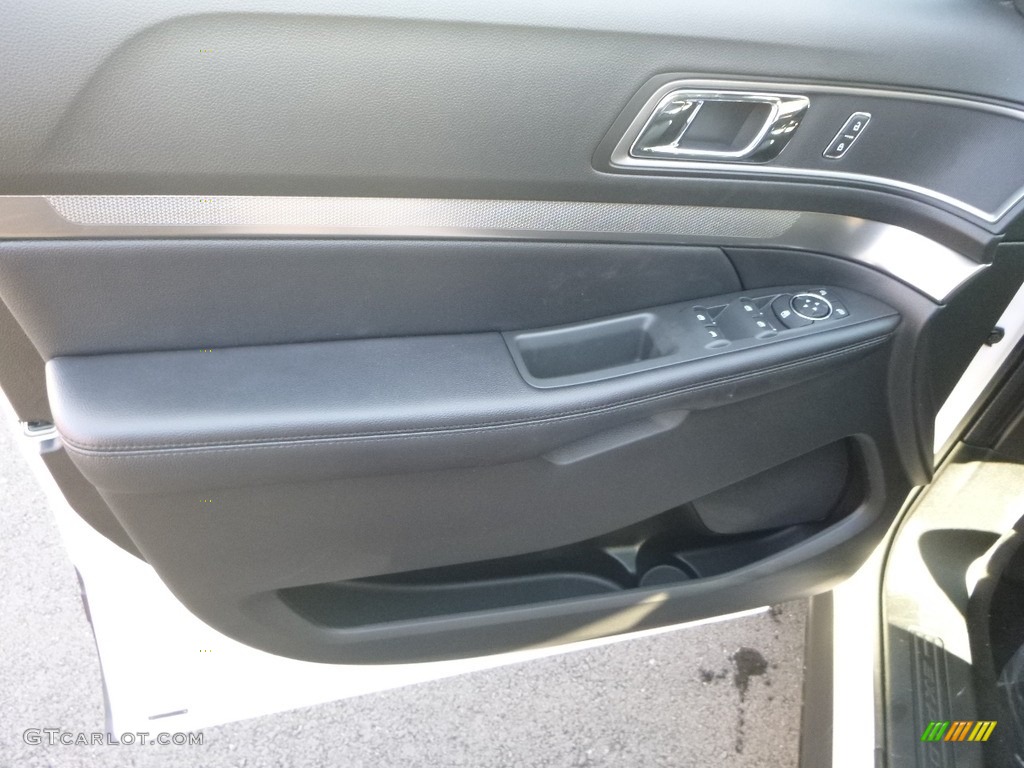 2018 Explorer XLT 4WD - White Platinum / Ebony Black photo #11