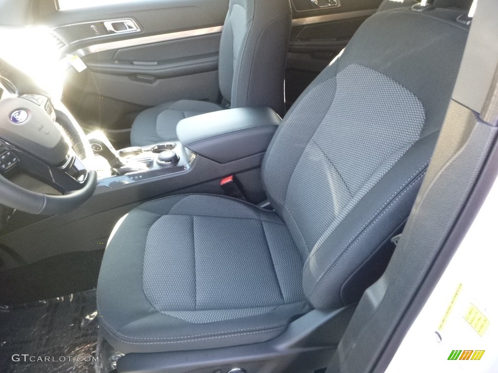 2018 Explorer XLT 4WD - White Platinum / Ebony Black photo #12