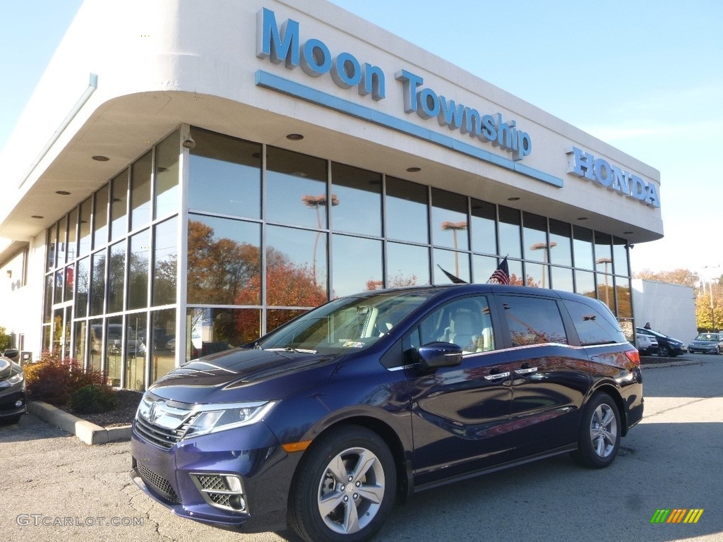 Obsidian Blue Pearl Honda Odyssey