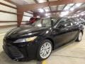 2018 Midnight Black Metallic Toyota Camry XLE  photo #4