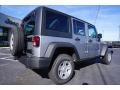 2017 Billet Silver Metallic Jeep Wrangler Unlimited Sport 4x4  photo #7