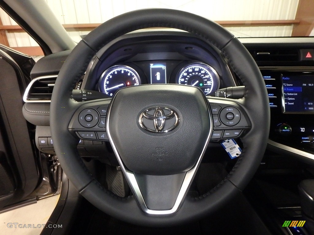 2018 Camry SE - Predawn Gray Mica / Black photo #15