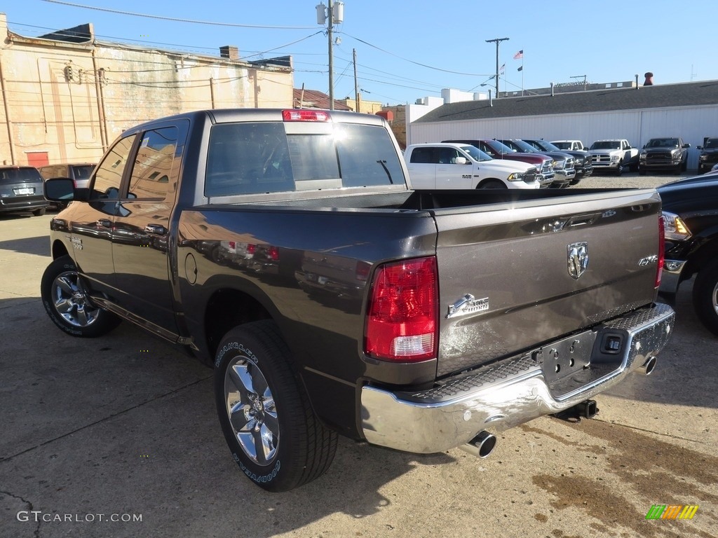 2018 1500 Big Horn Crew Cab 4x4 - Granite Crystal Metallic / Black/Diesel Gray photo #5