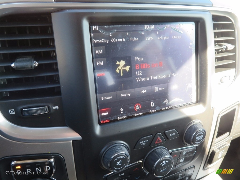 2018 1500 Big Horn Crew Cab 4x4 - Granite Crystal Metallic / Black/Diesel Gray photo #11