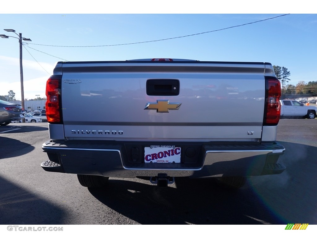 2018 Silverado 1500 LT Crew Cab - Silver Ice Metallic / Jet Black photo #5