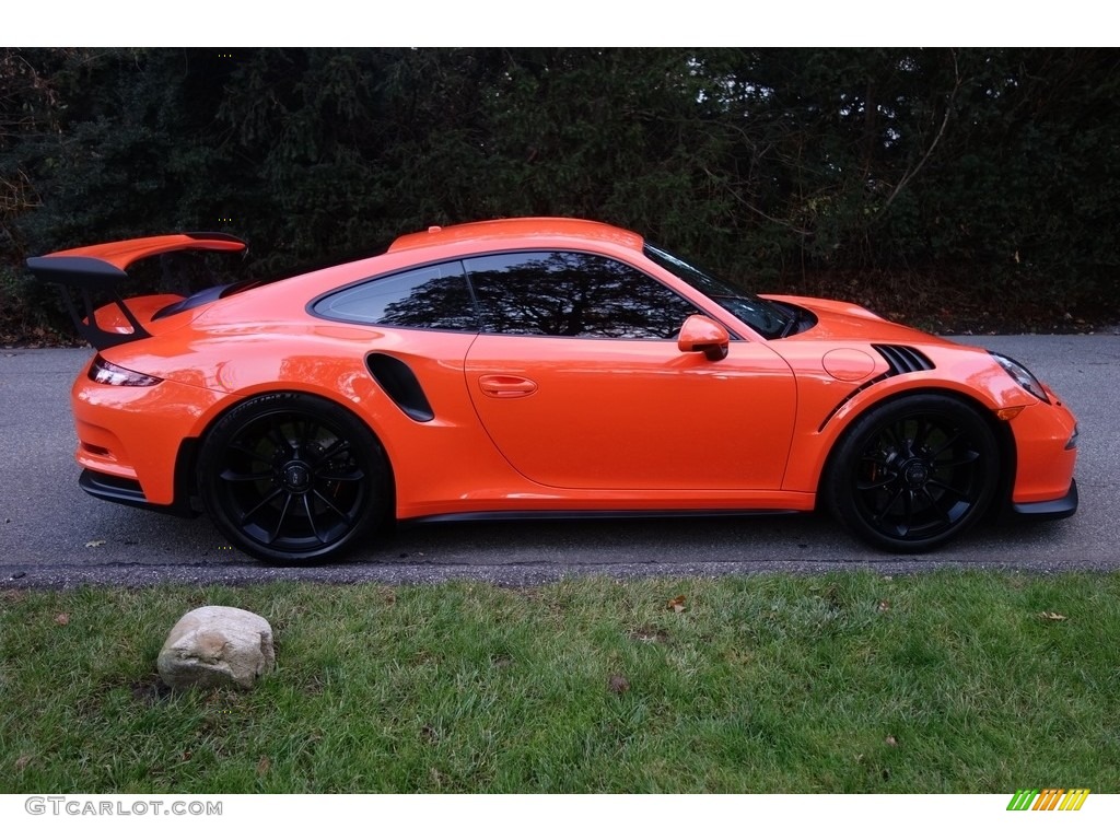Gulf Orange, Paint to Sample 2016 Porsche 911 GT3 RS Exterior Photo #123994585
