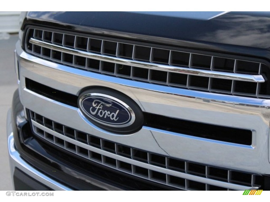 2018 F150 XLT SuperCrew 4x4 - Shadow Black / Earth Gray photo #4