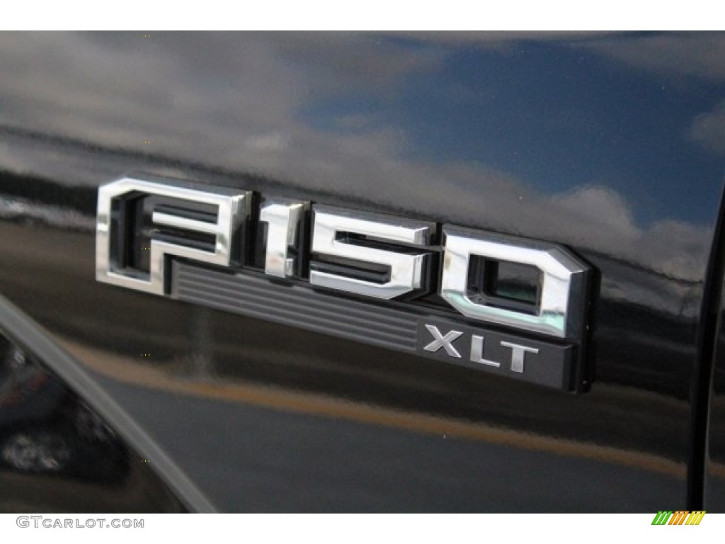 2018 F150 XLT SuperCrew 4x4 - Shadow Black / Earth Gray photo #6