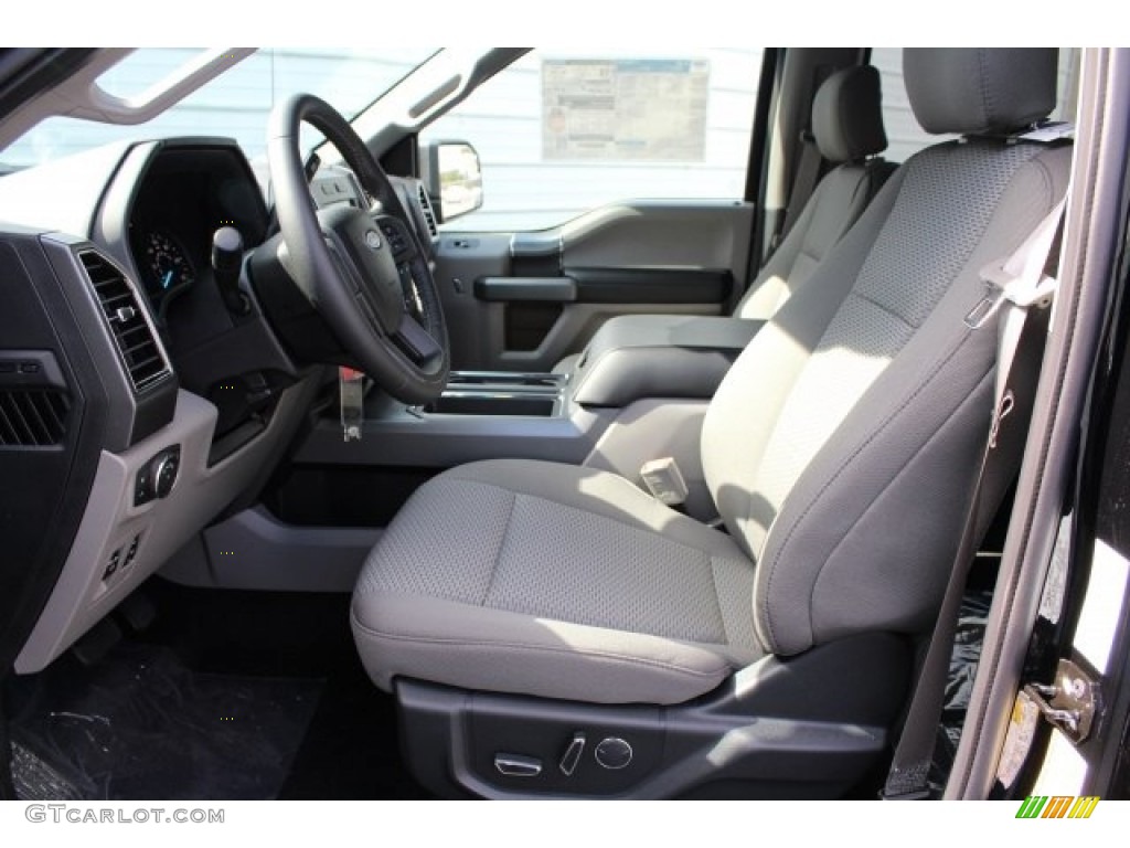 2018 F150 XLT SuperCrew 4x4 - Shadow Black / Earth Gray photo #12