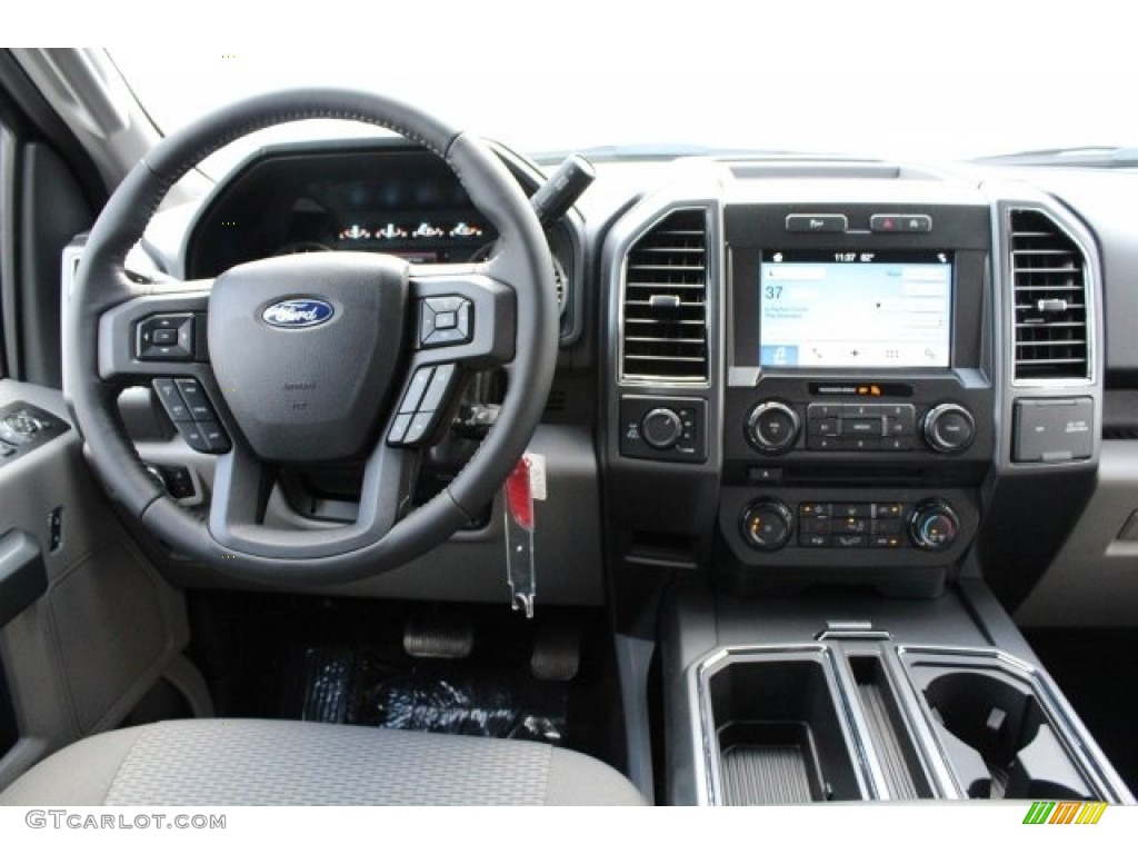 2018 F150 XLT SuperCrew 4x4 - Shadow Black / Earth Gray photo #23