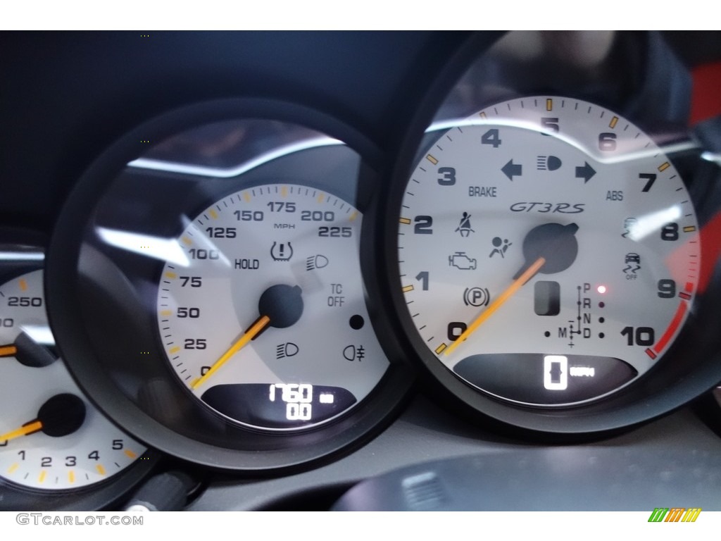 2016 Porsche 911 GT3 RS Gauges Photo #123994963