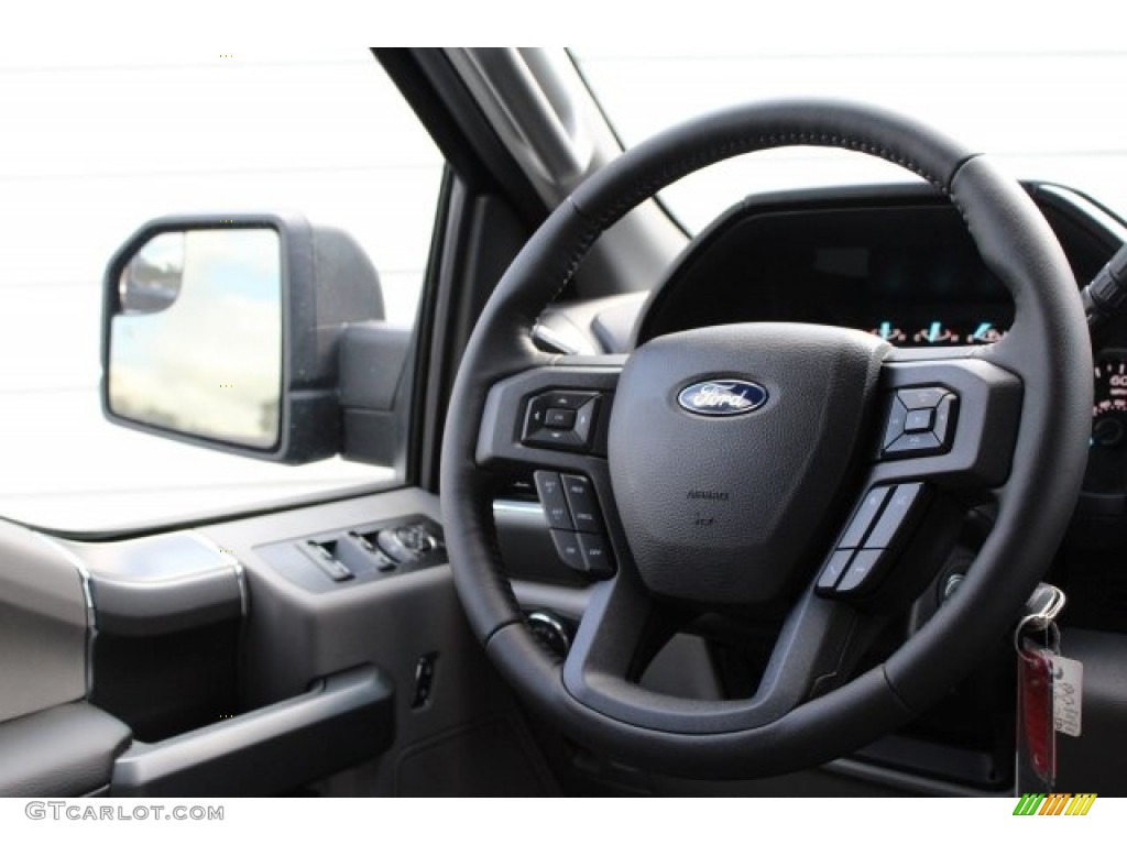 2018 F150 XLT SuperCrew 4x4 - Shadow Black / Earth Gray photo #24