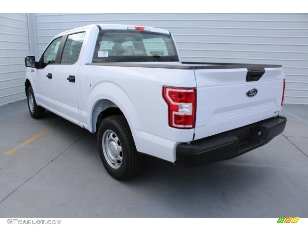 2018 F150 XL SuperCrew - Oxford White / Earth Gray photo #7