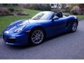 Sapphire Blue Metallic 2015 Porsche Boxster 