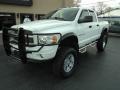 2004 Bright White Dodge Ram 2500 SLT Quad Cab 4x4  photo #2