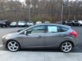 2013 Sterling Gray Ford Focus Titanium Hatchback  photo #6