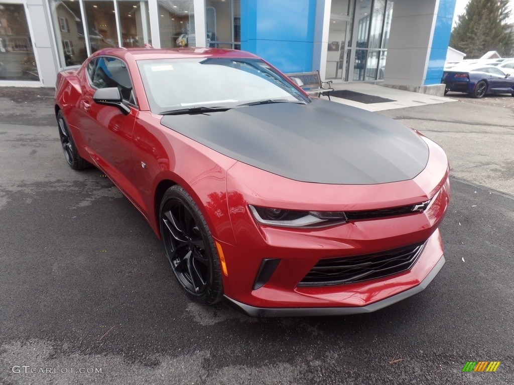 2018 Camaro LS Coupe - Garnet Red Tintcoat / Jet Black photo #1