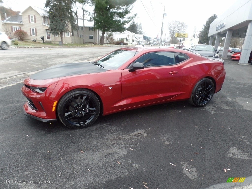 Garnet Red Tintcoat 2018 Chevrolet Camaro LS Coupe Exterior Photo #123999208