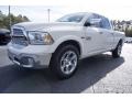 2017 Pearl White Ram 1500 Laramie Crew Cab 4x4  photo #3