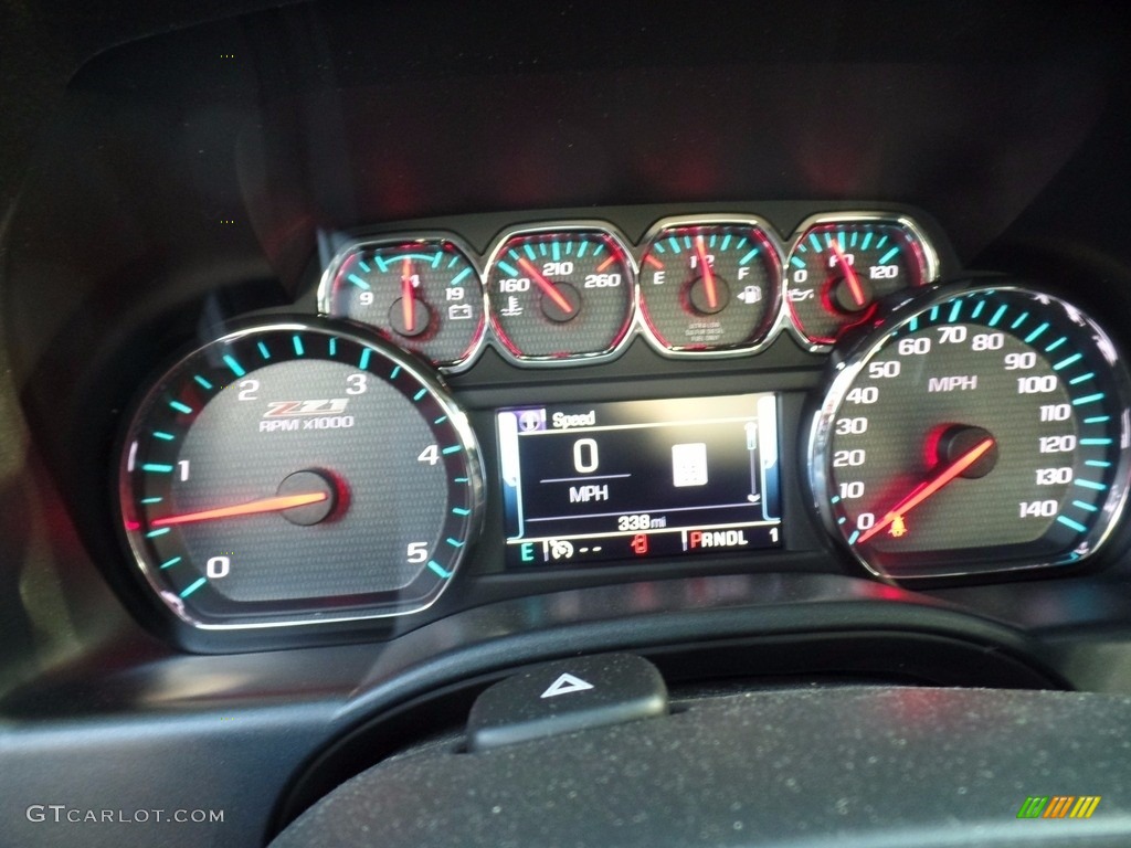 2017 Chevrolet Silverado 3500HD LTZ Crew Cab 4x4 Gauges Photo #124000528