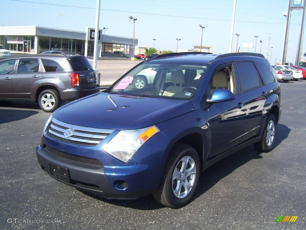 2008 XL7 AWD - Sapphire Blue Metallic / Beige photo #1